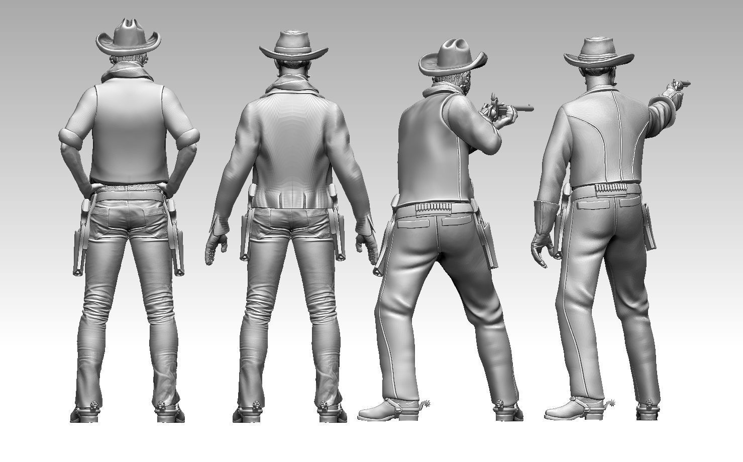 COWBOYS 3D print model_31