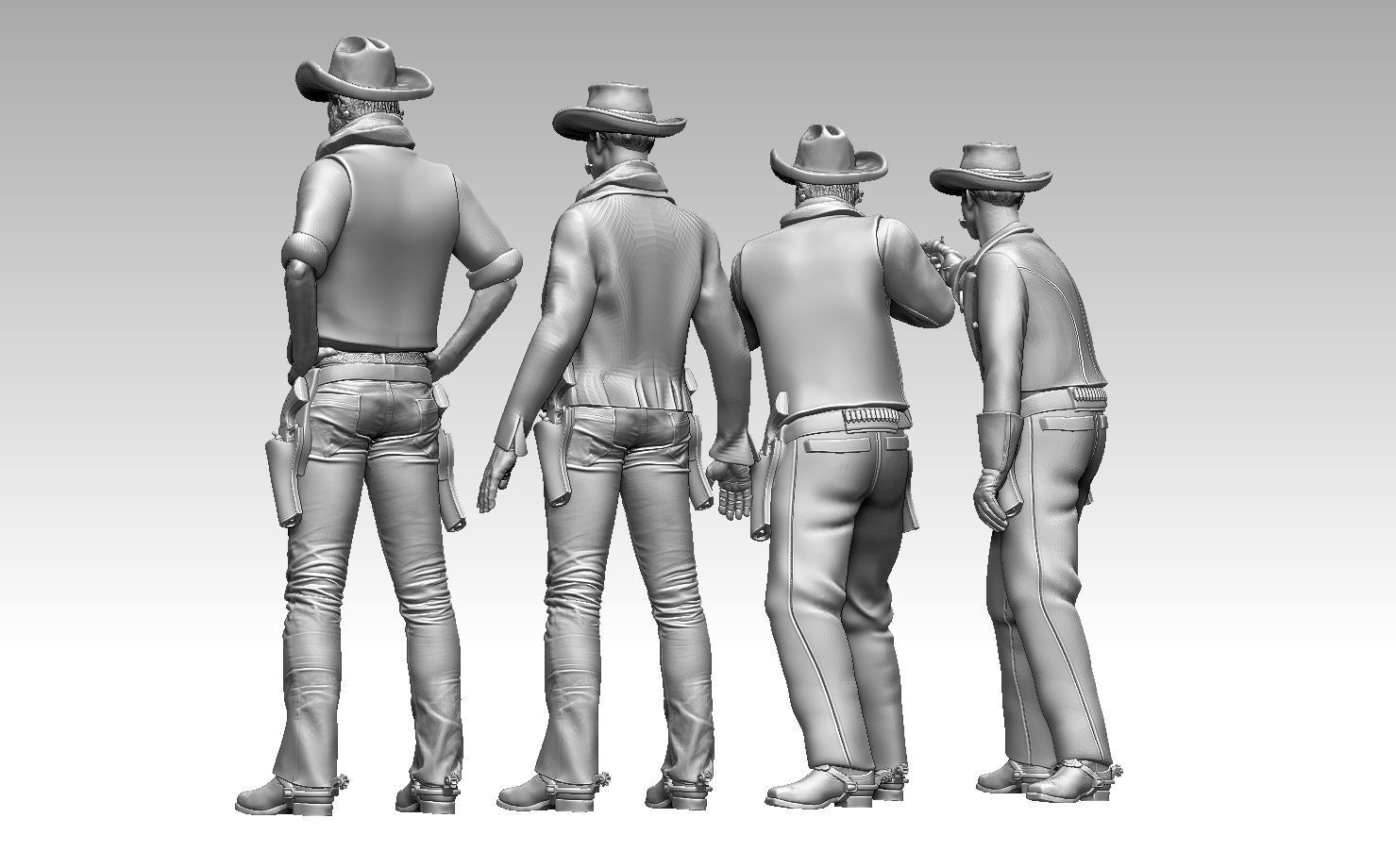 COWBOYS 3D print model_13
