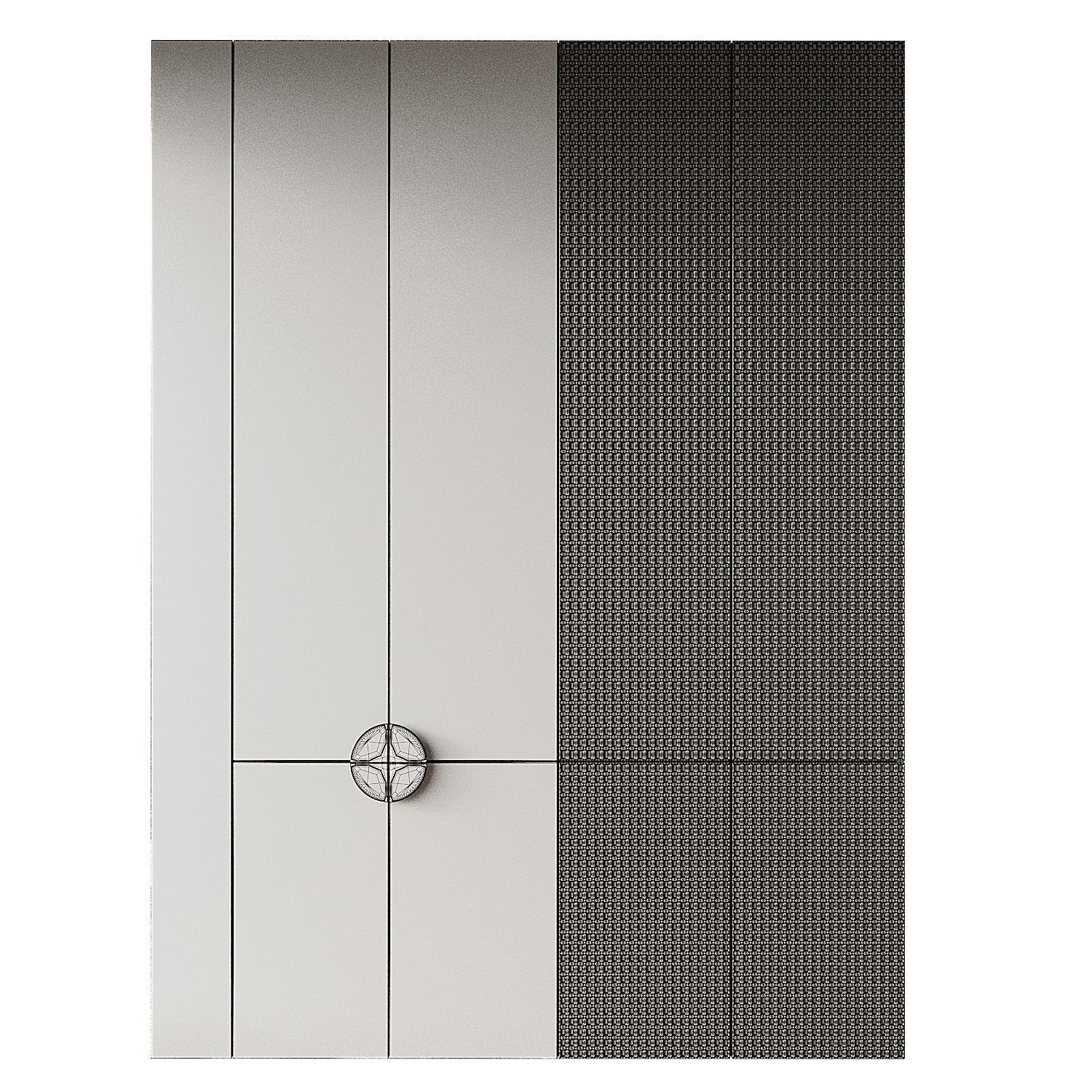 wardrobe 189 3D model_2