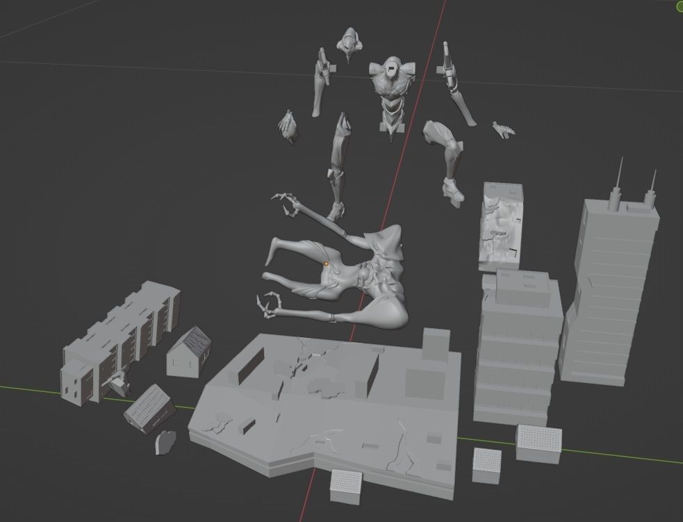 EVA-01 FROM ANIME EVANGELION 3D print model_13