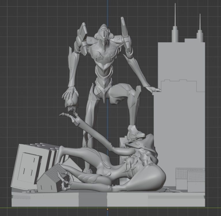 EVA-01 FROM ANIME EVANGELION 3D print model_8