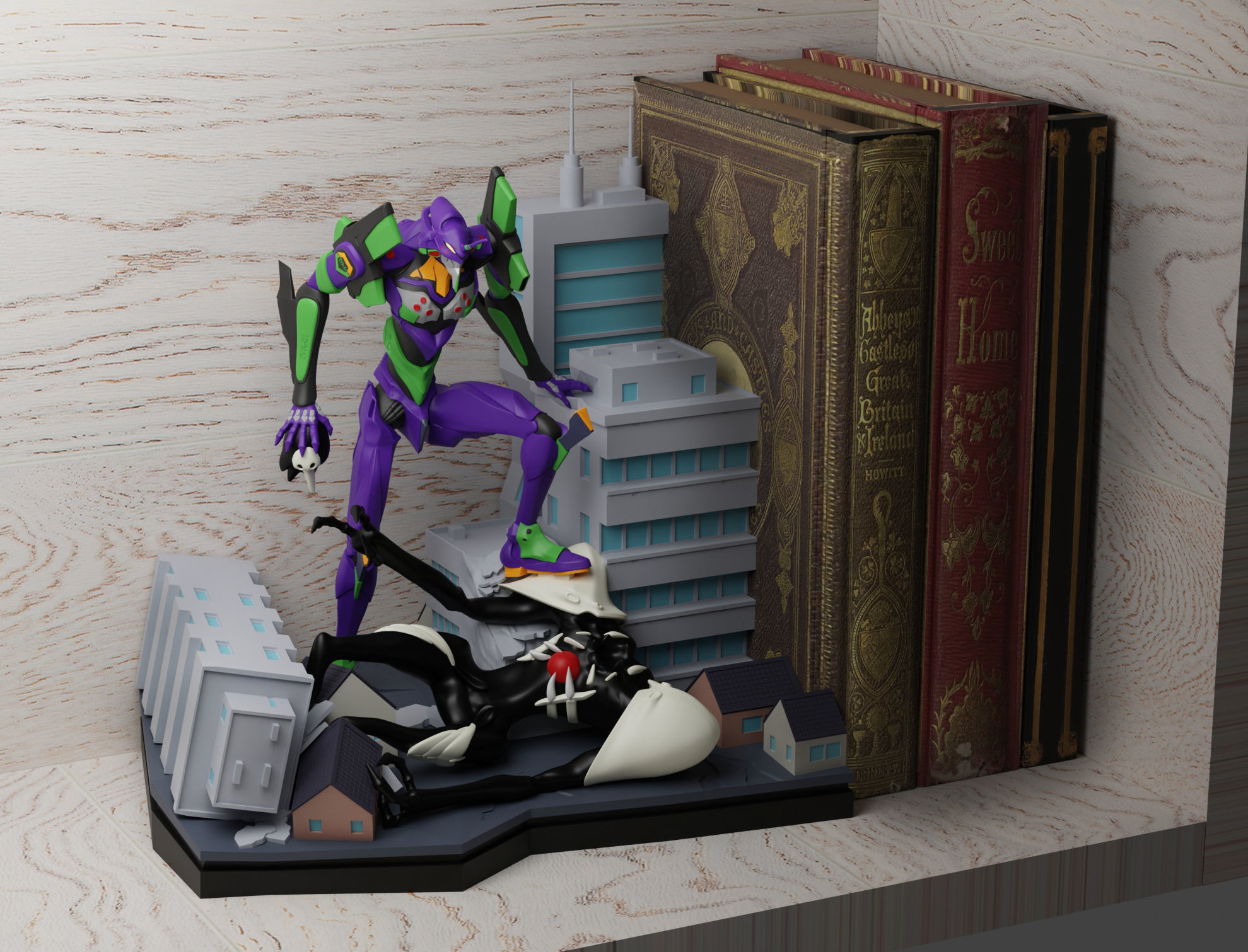 EVA-01 FROM ANIME EVANGELION 3D print model_6