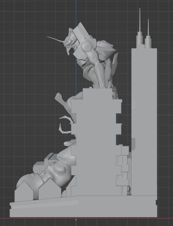 EVA-01 FROM ANIME EVANGELION 3D print model_10