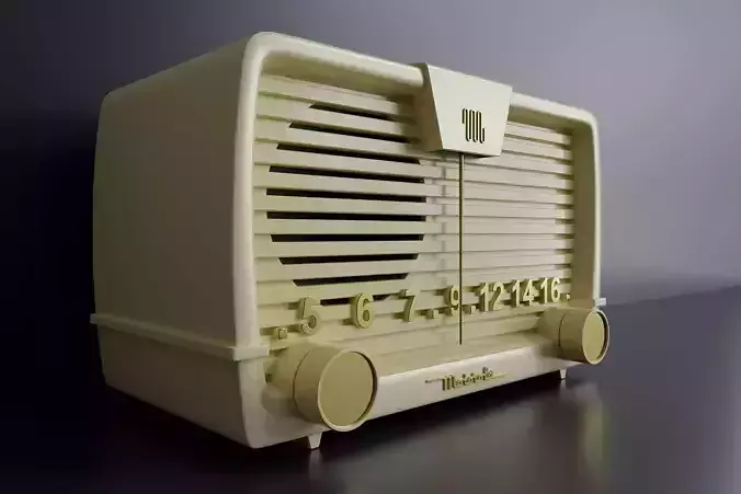 Vintage tube radio 71