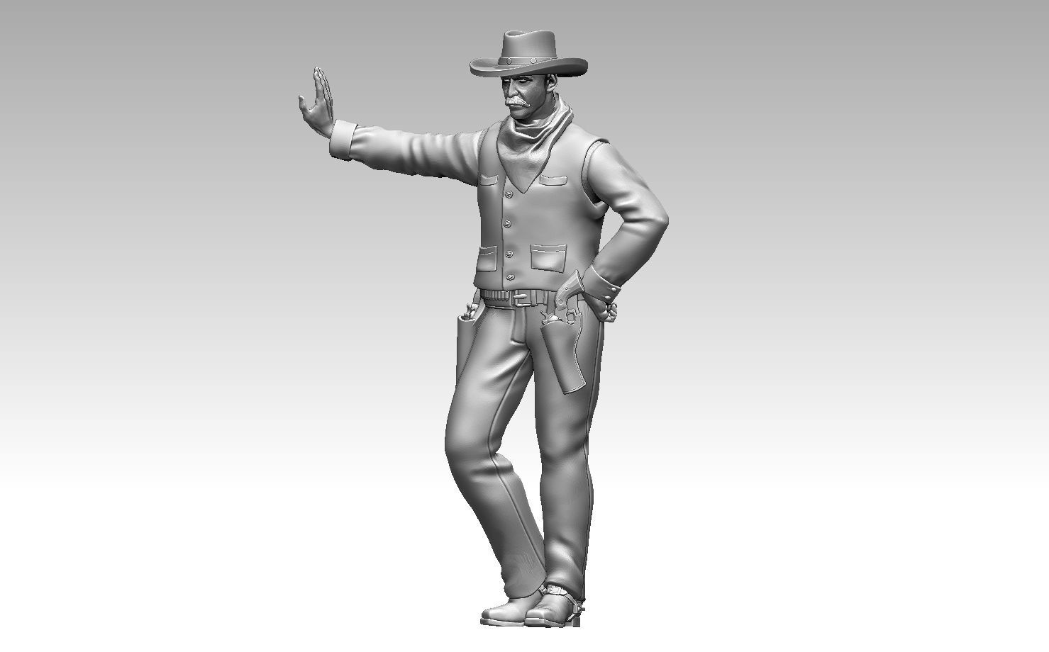 COWBOY 3D print model_17