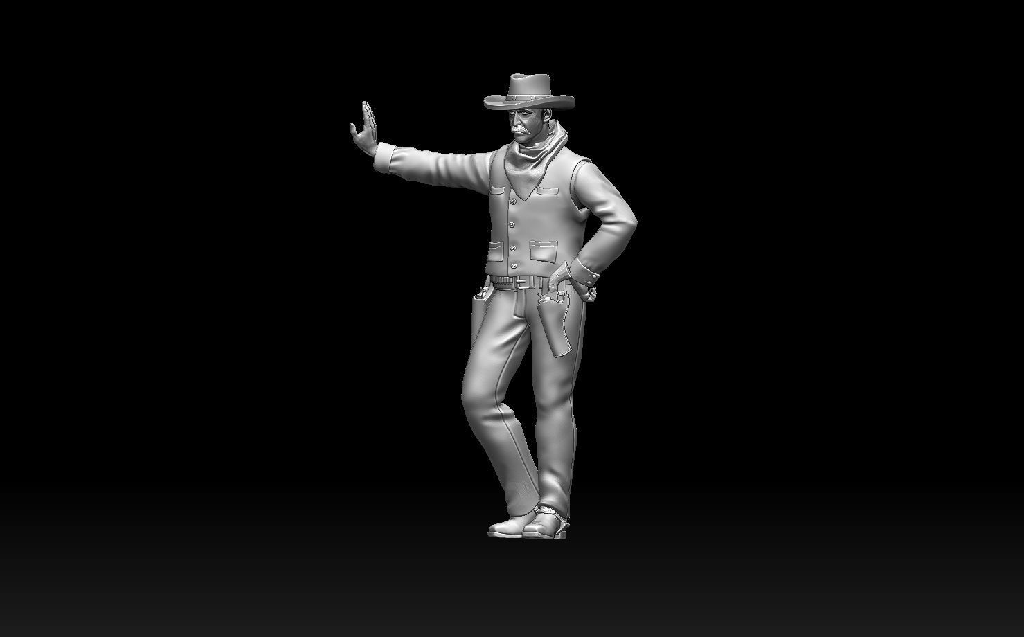 COWBOY 3D print model_26