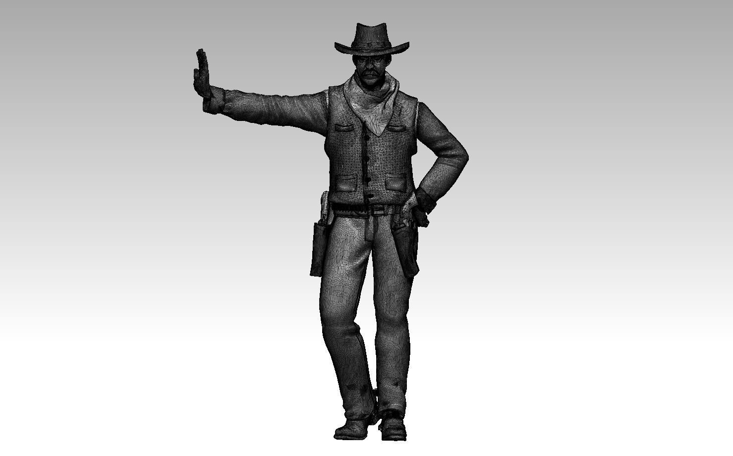 COWBOY 3D print model_24