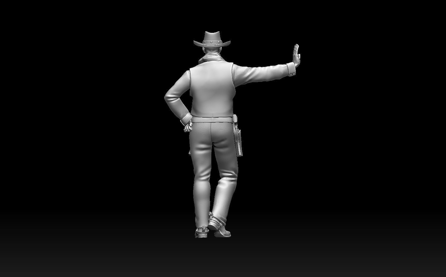 COWBOY 3D print model_8