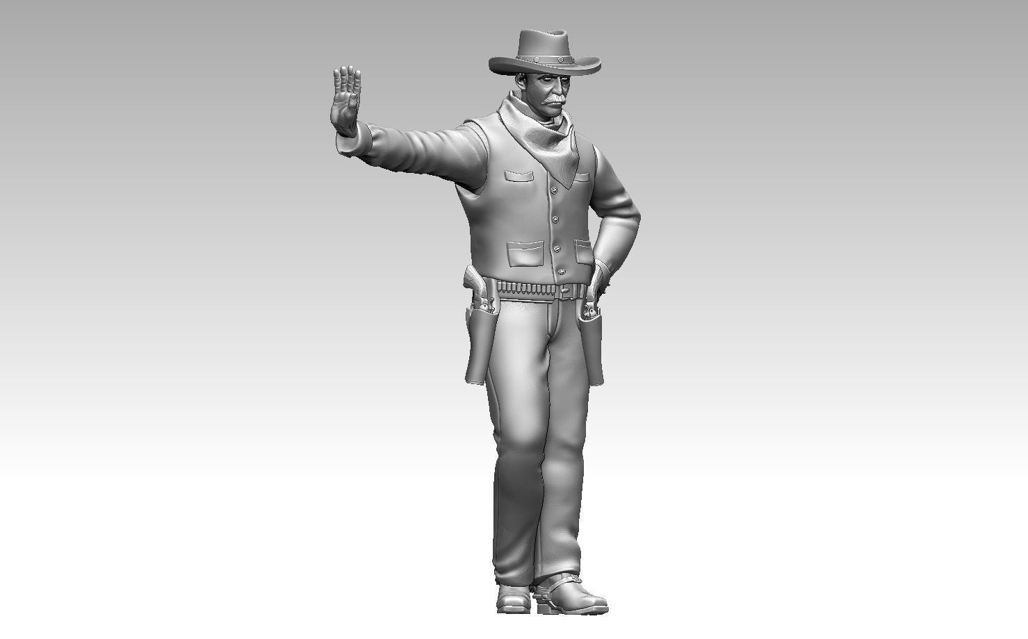 COWBOY 3D print model_3