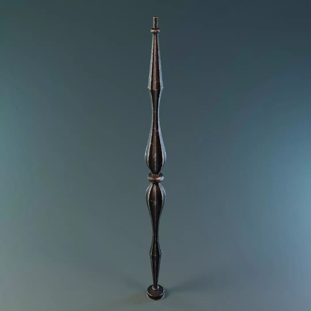 Baluster 3D model_0