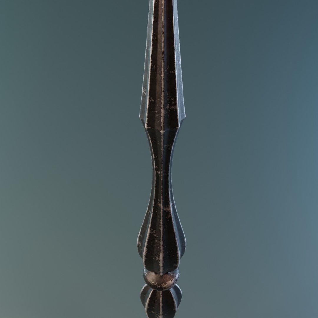 Baluster 3D model_1