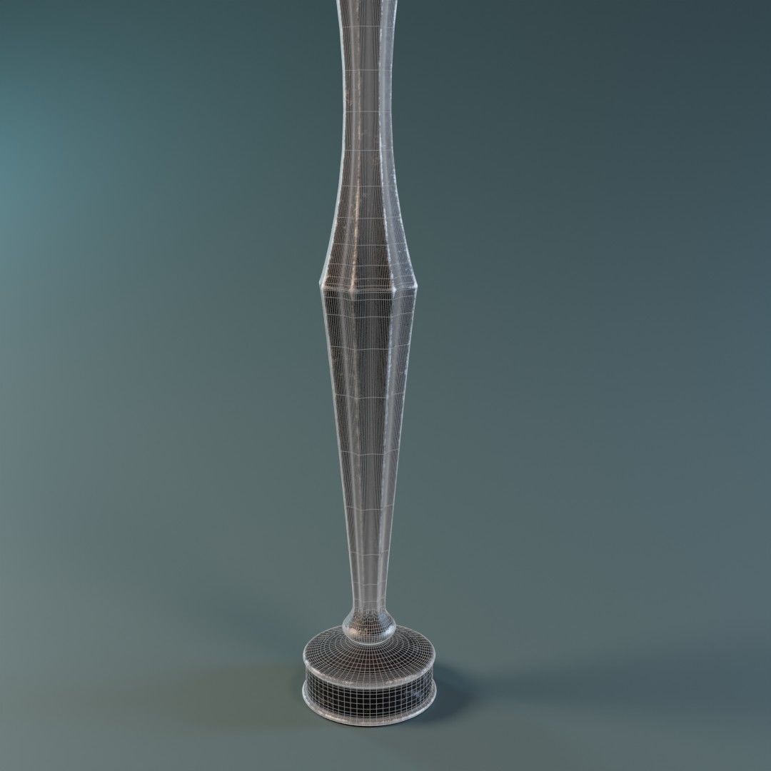 Baluster 3D model_8
