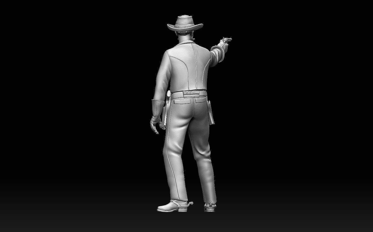 COWBOY 3D print model_2