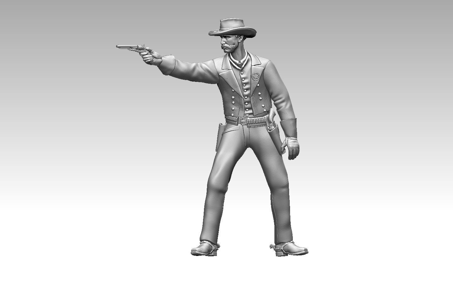 COWBOY 3D print model_27