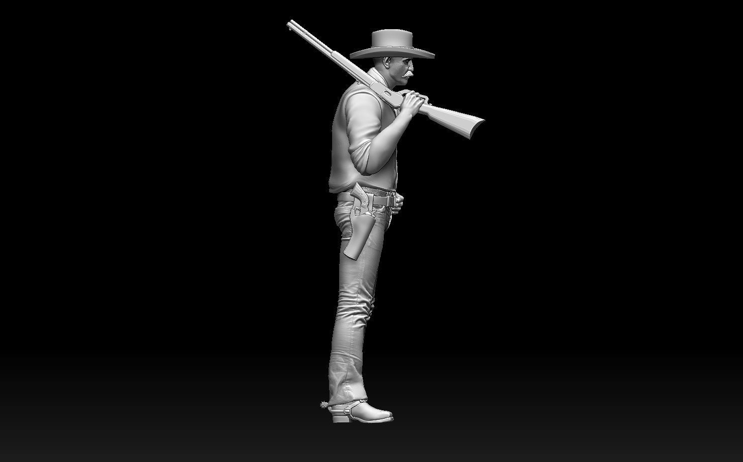 COWBOY 3D print model_2