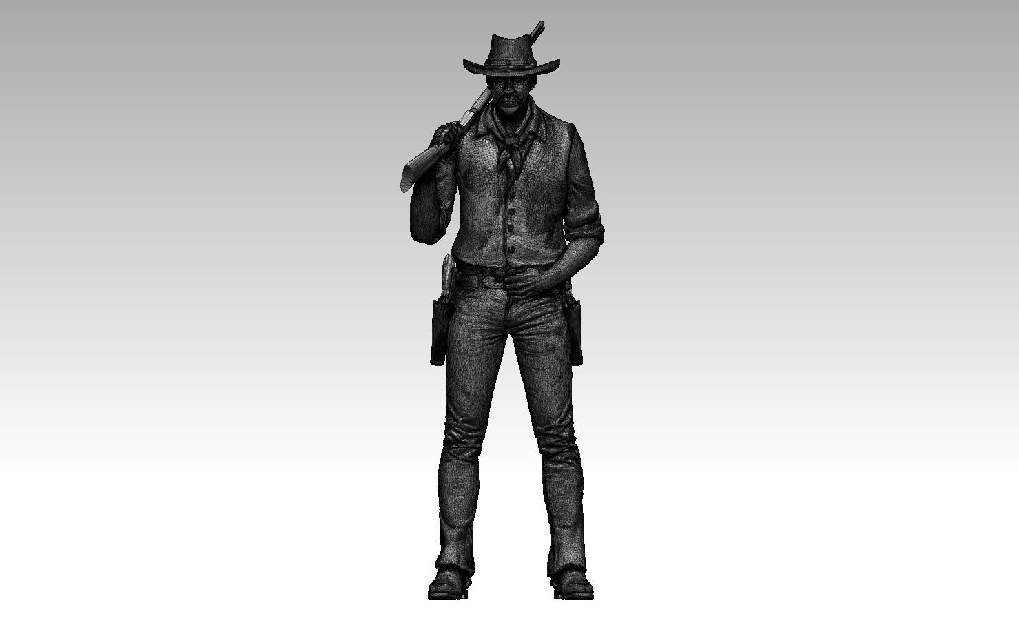 COWBOY 3D print model_11