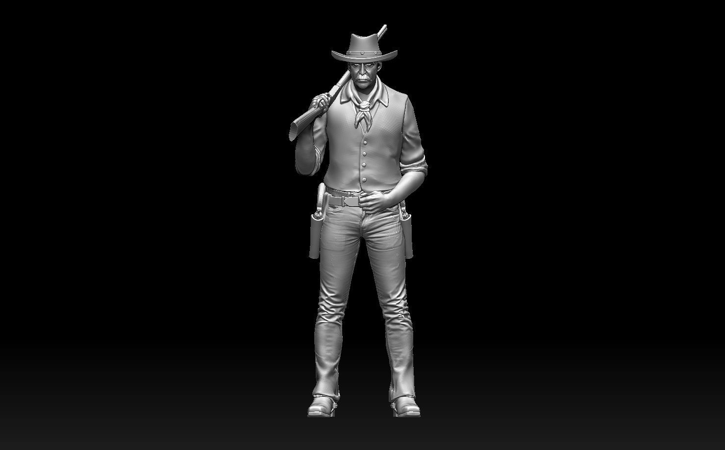COWBOY 3D print model_14