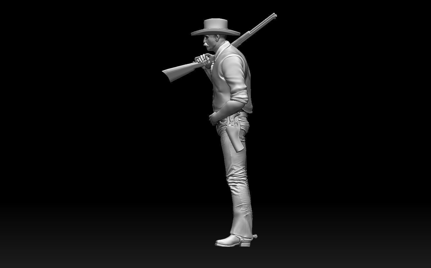 COWBOY 3D print model_3
