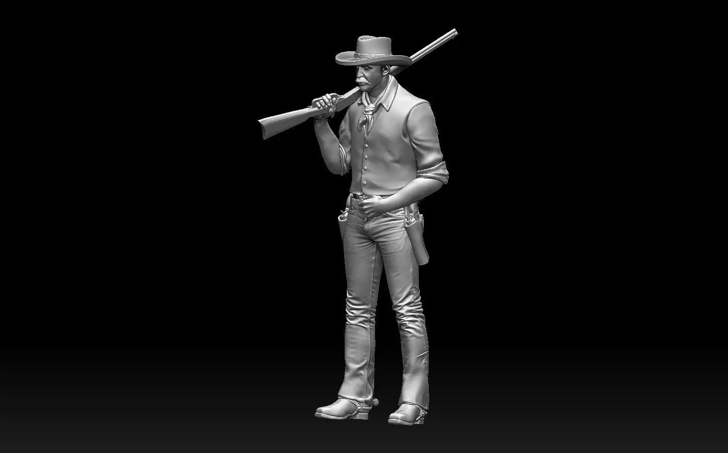 COWBOY 3D print model_0