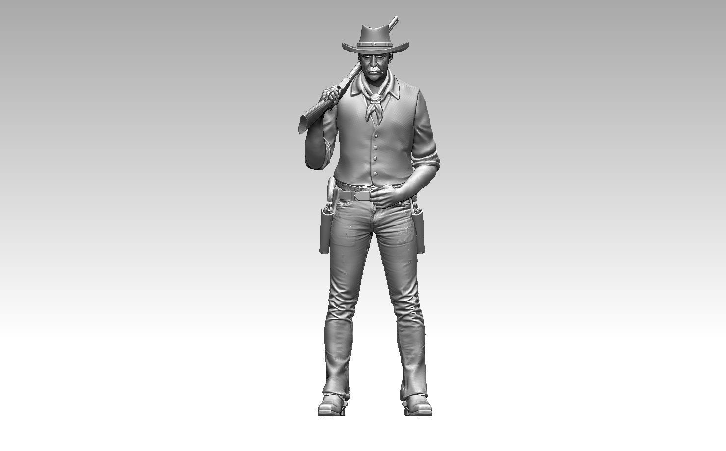 COWBOY 3D print model_25