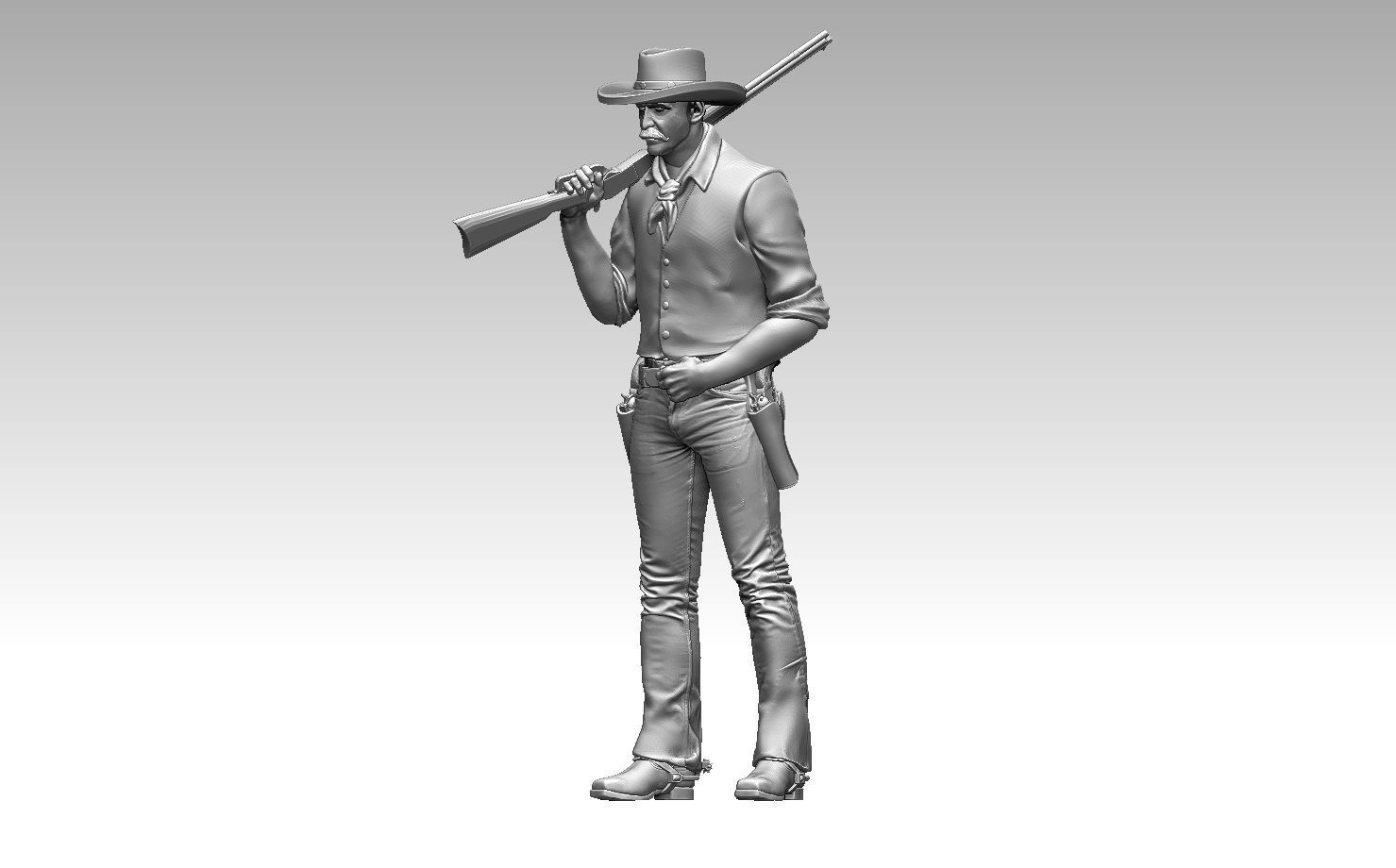 COWBOY 3D print model_20