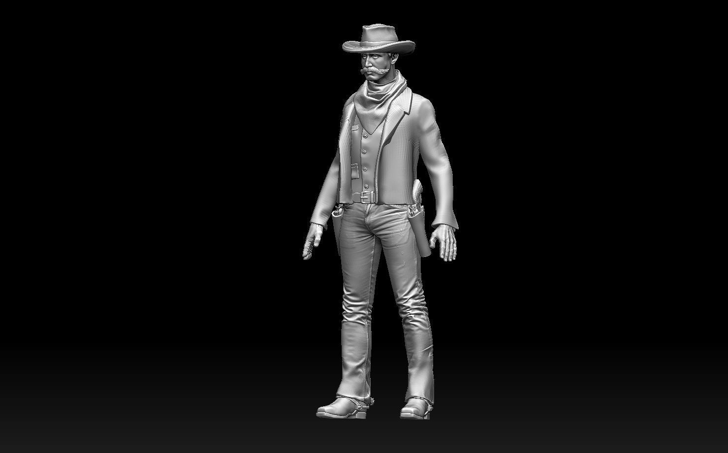 COWBOY 3D print model_1