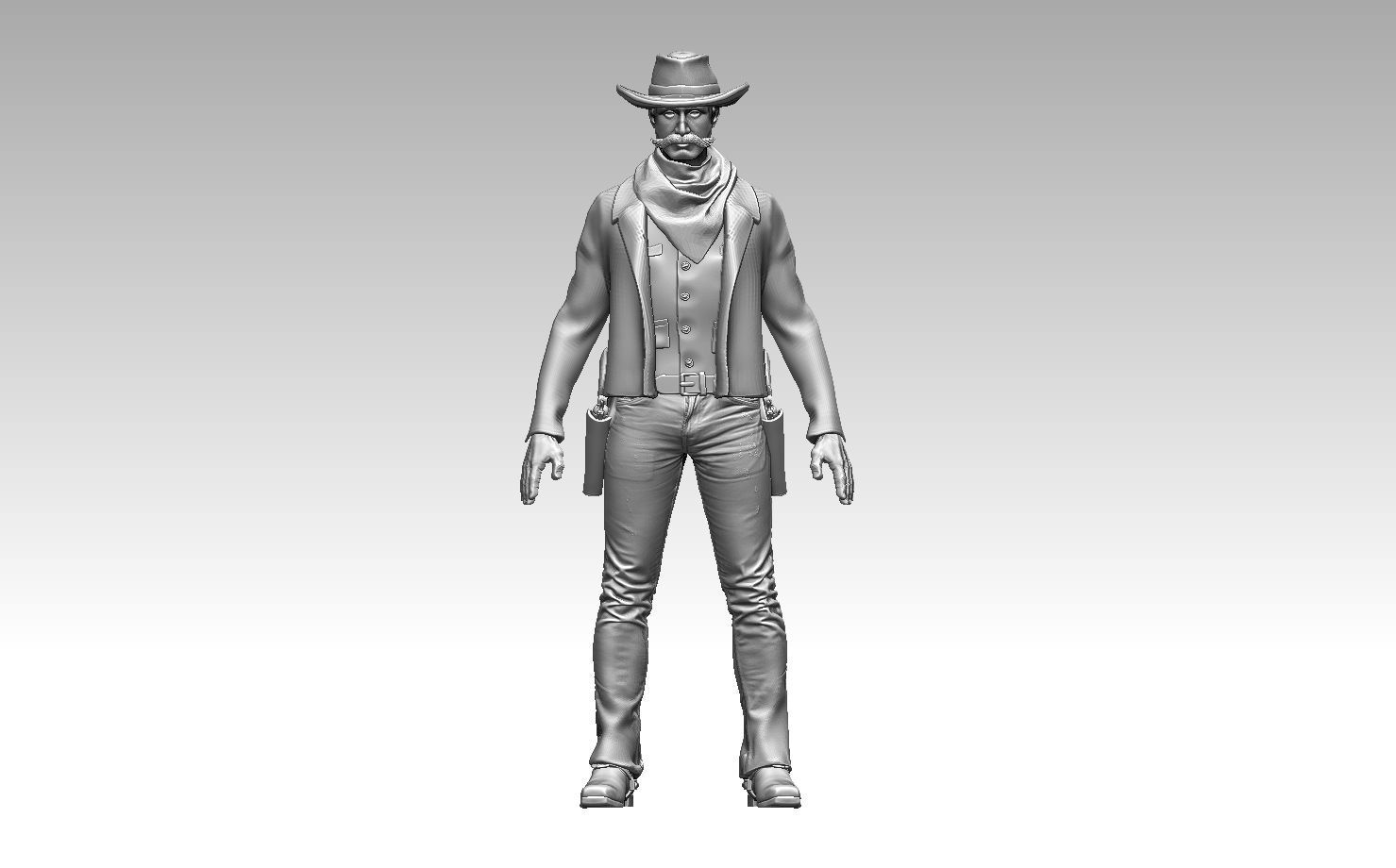 COWBOY 3D print model_24
