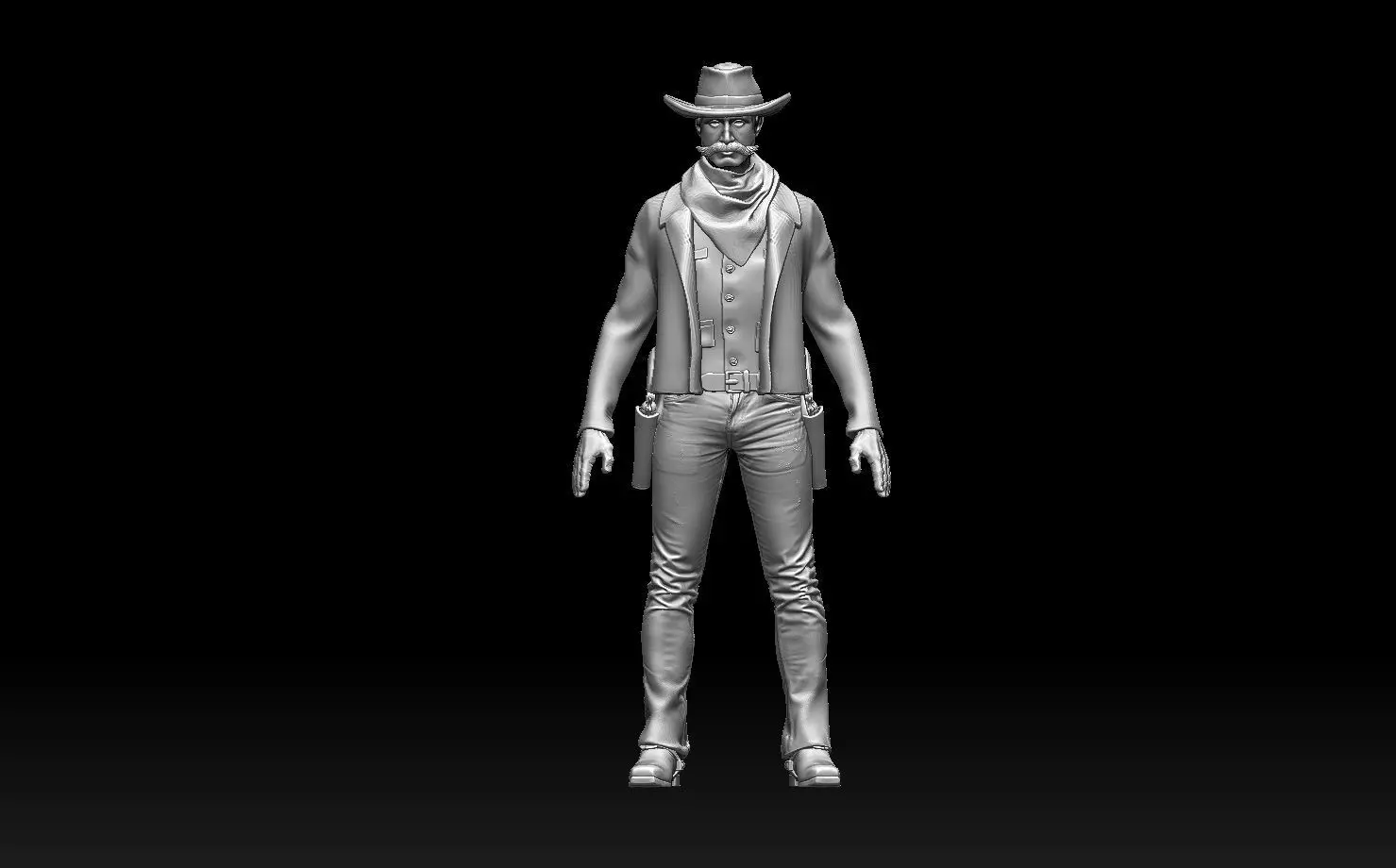 COWBOY 3D print model_0