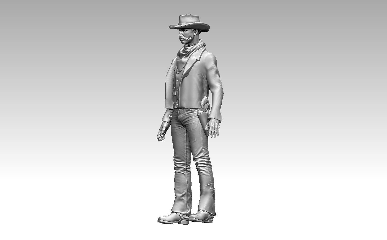 COWBOY 3D print model_10