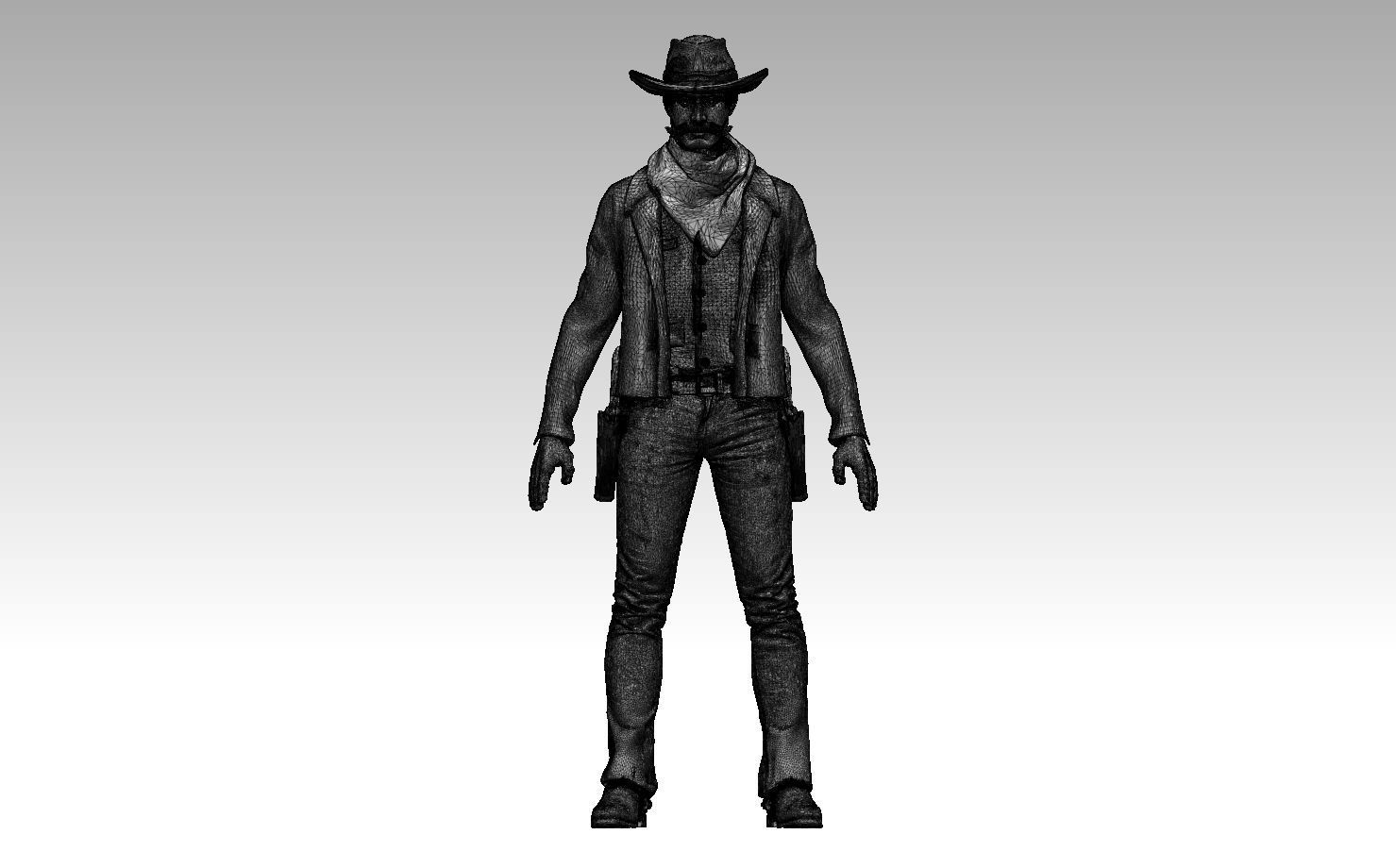 COWBOY 3D print model_8