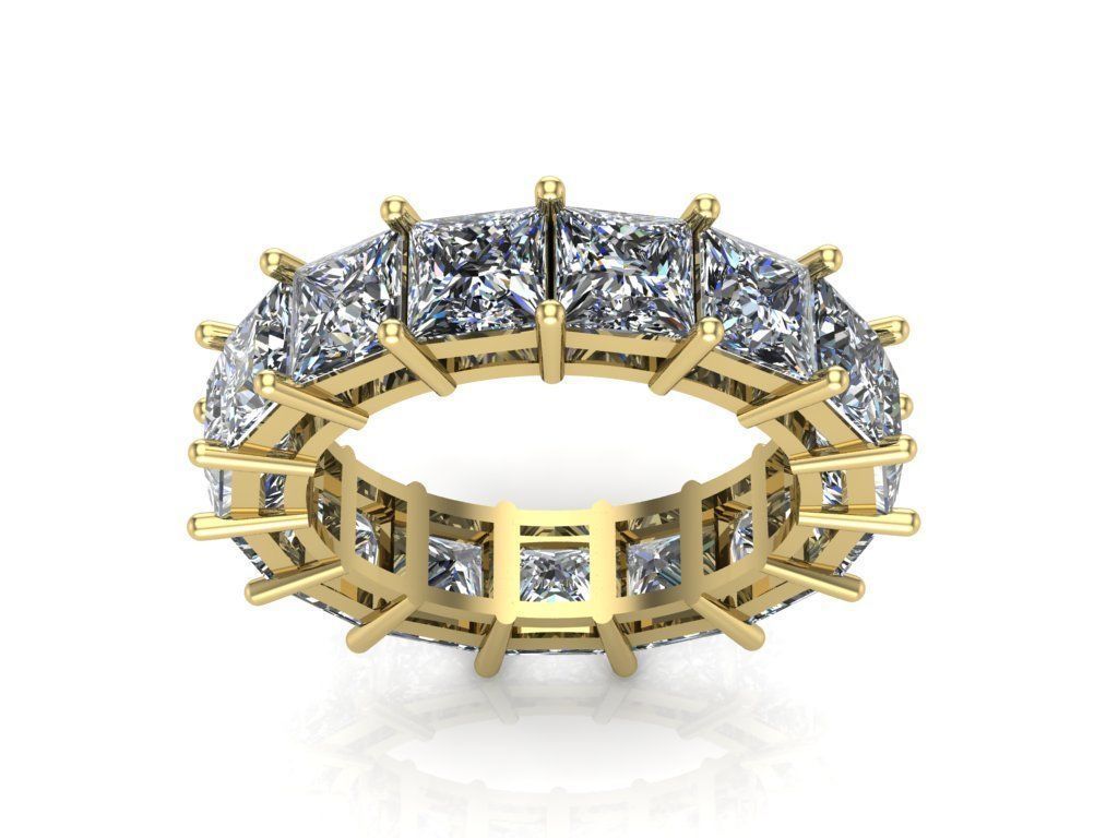 wedding ring 3D print model_1