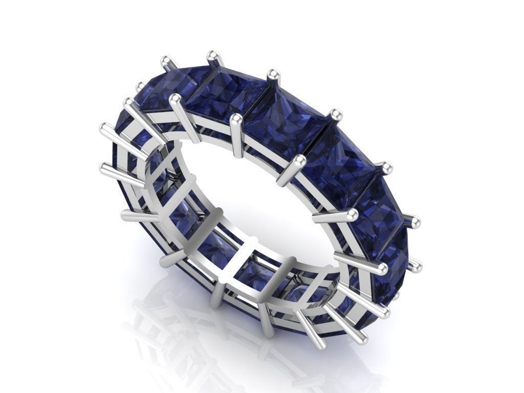 wedding ring 3D print model_4