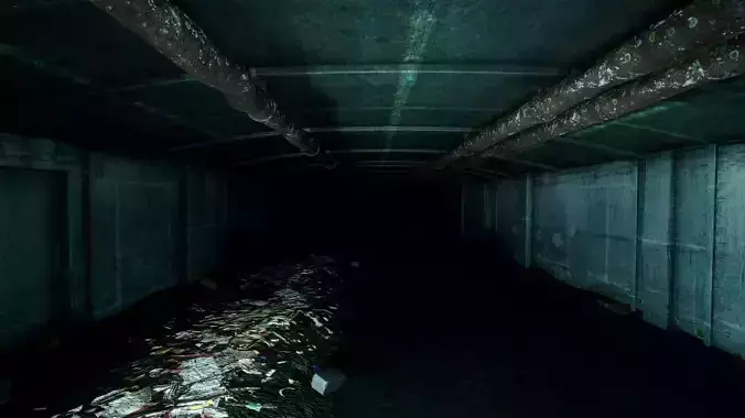 Modular tunnel sewerage