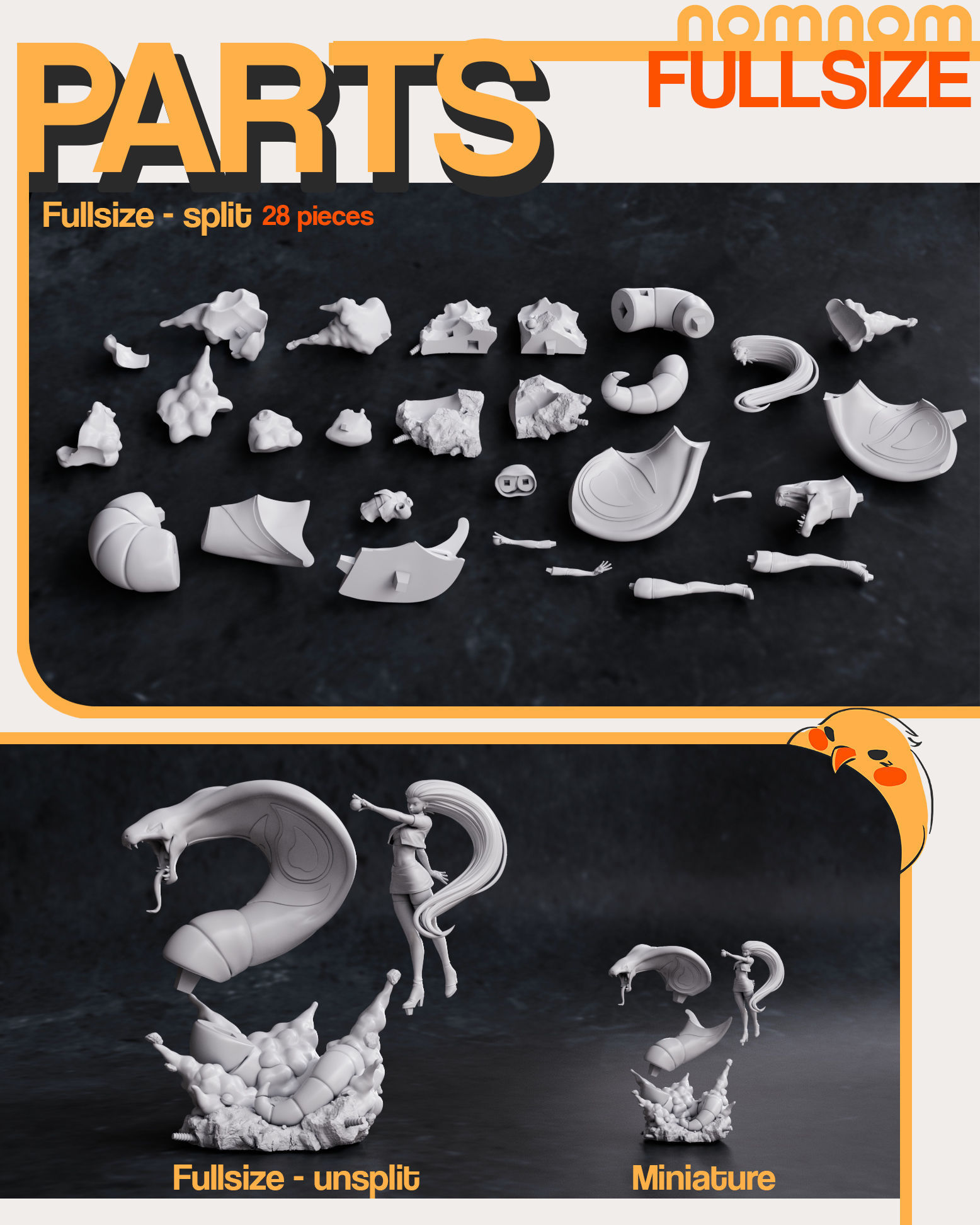 Team Rocket - Diorama Pokemon 3D print model_8