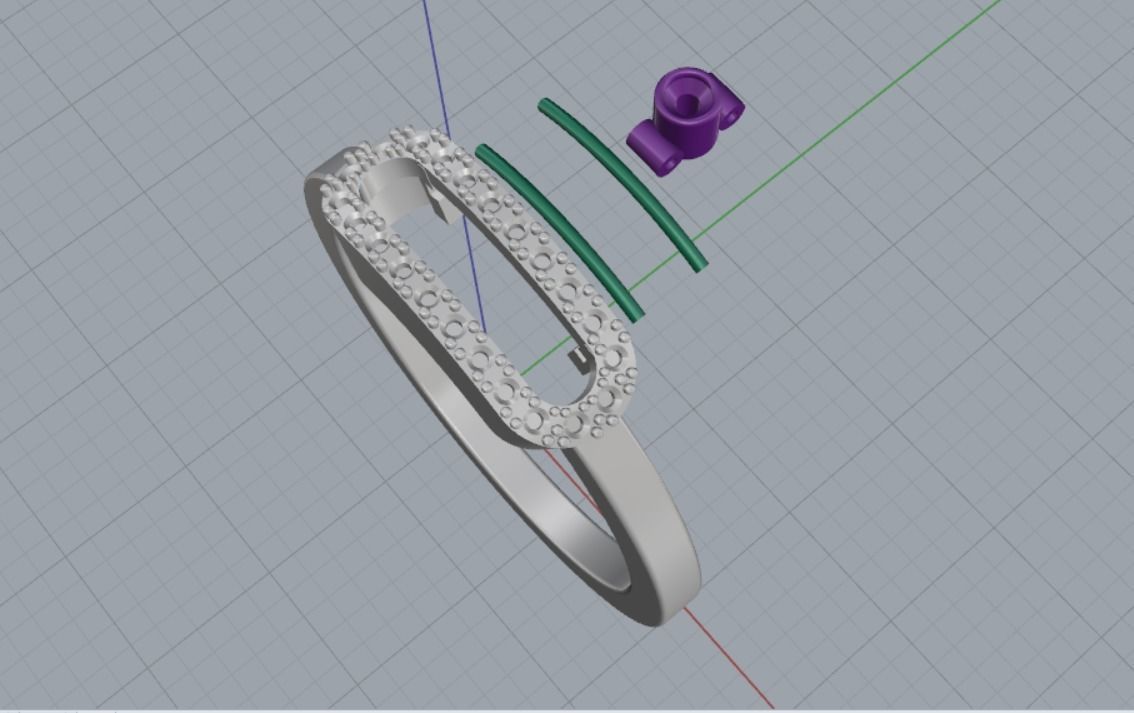 Ring missika 3D print model_14