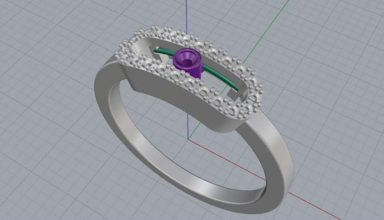 Ring missika 3D print model_13