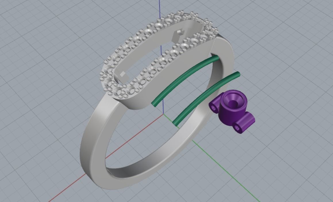Ring missika 3D print model_15