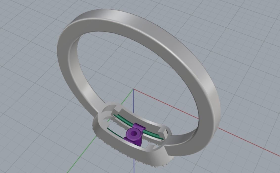 Ring missika 3D print model_12