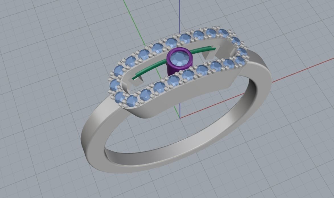 Ring missika 3D print model_10