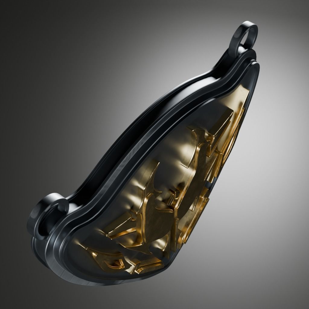 Talisman 3D printable model 3D print model_11