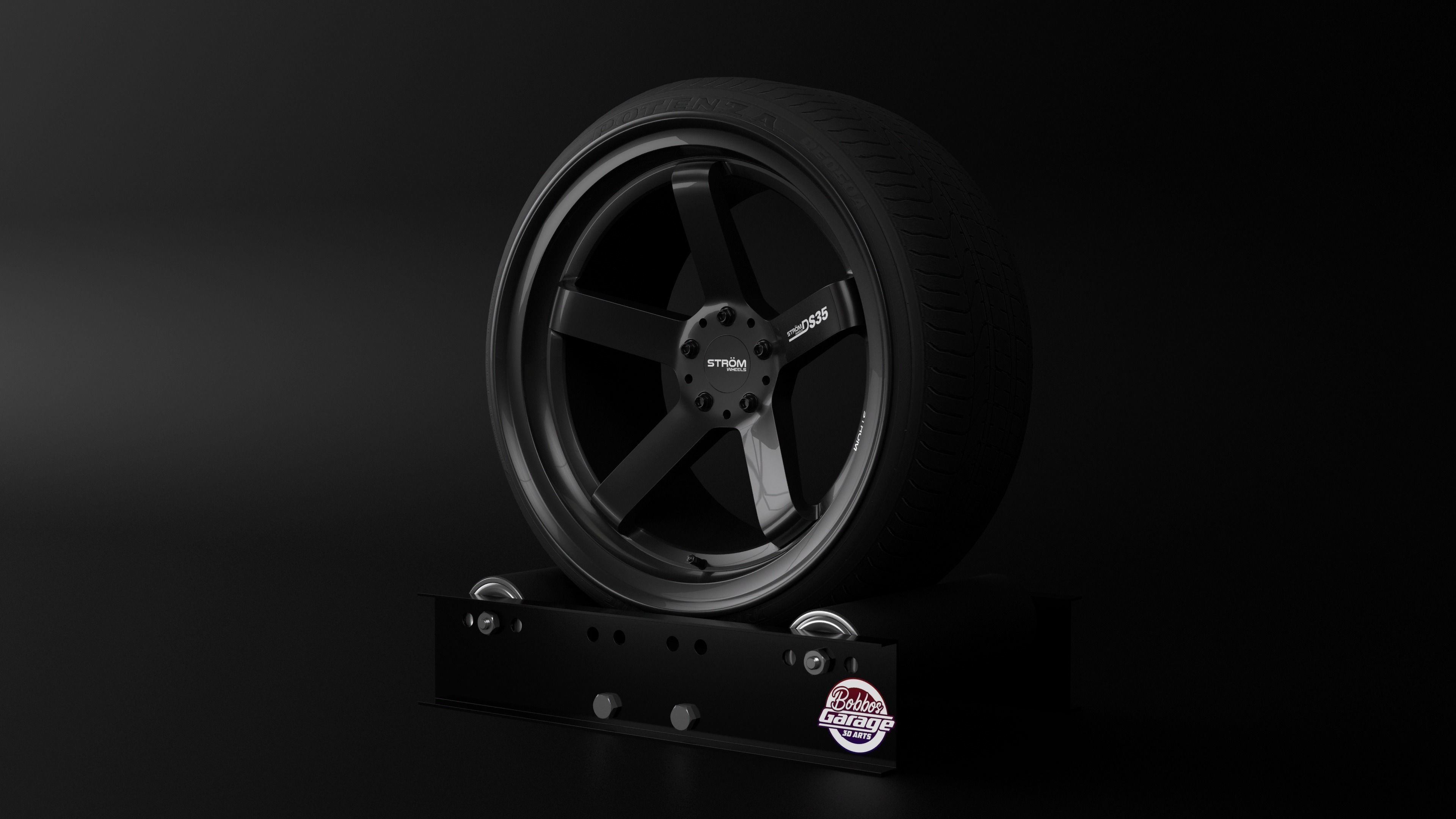 STROM DS-35 Low-poly 3D model_6