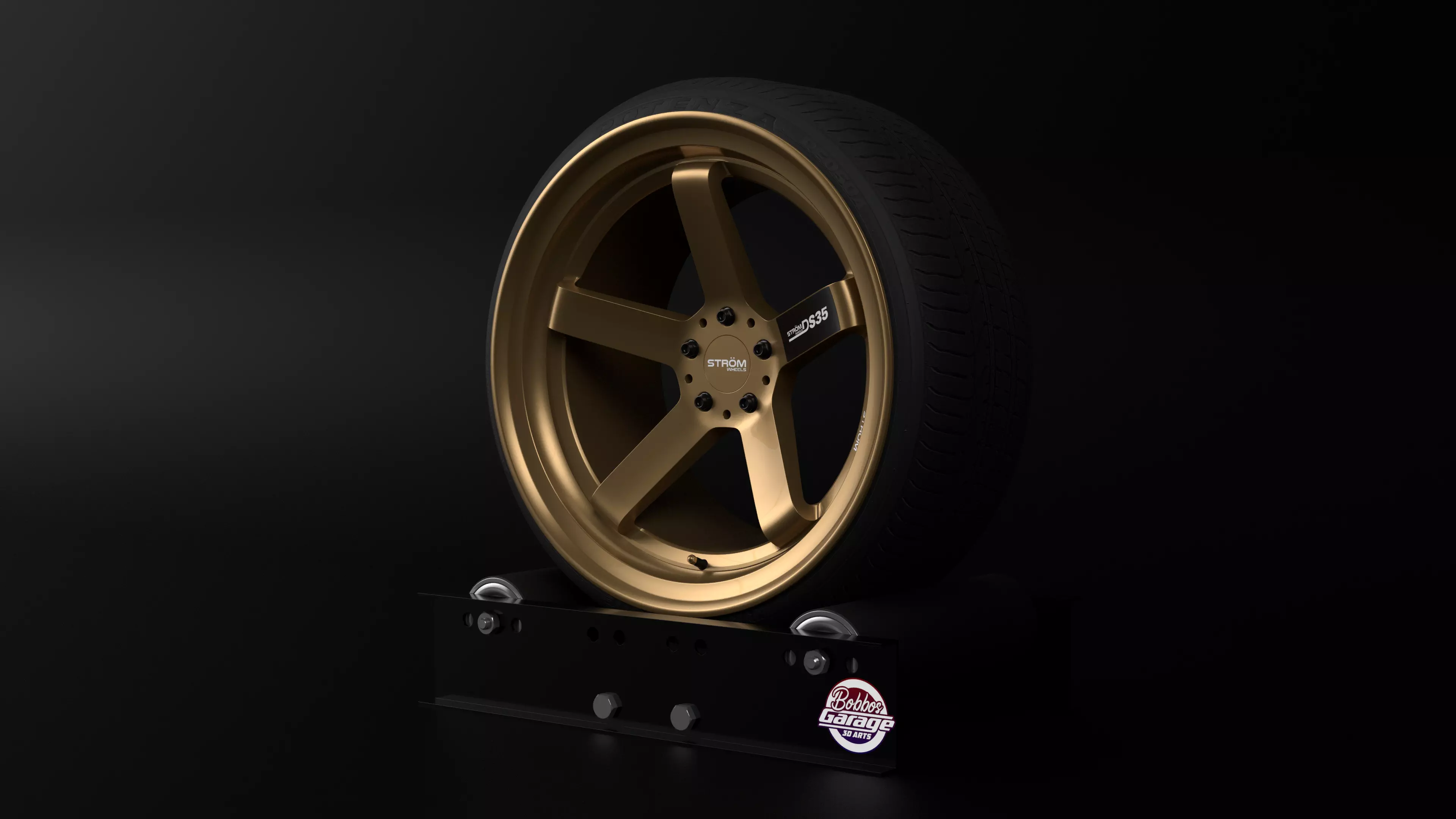 STROM DS-35 Low-poly 3D model_0