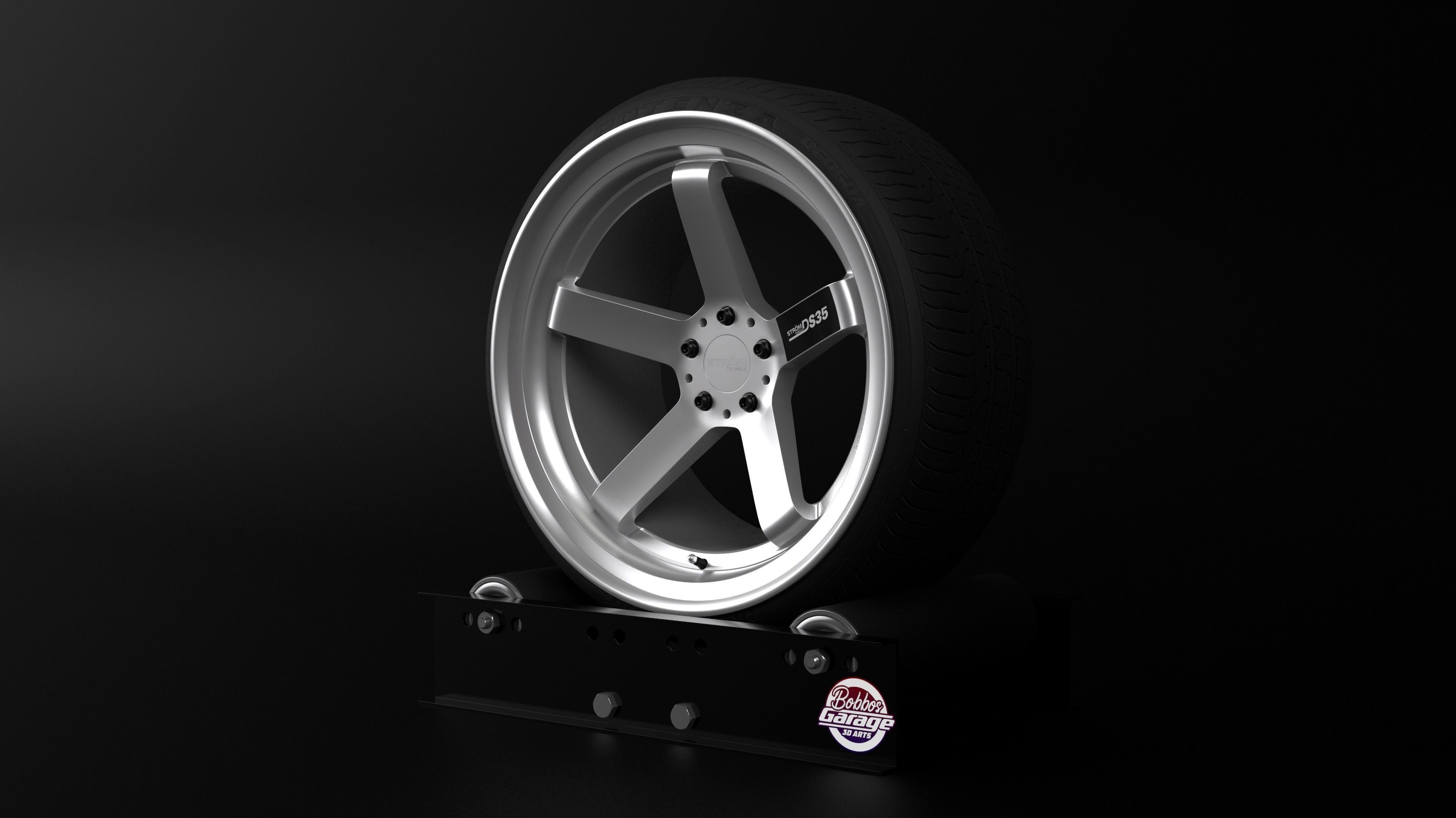 STROM DS-35 Low-poly 3D model_3