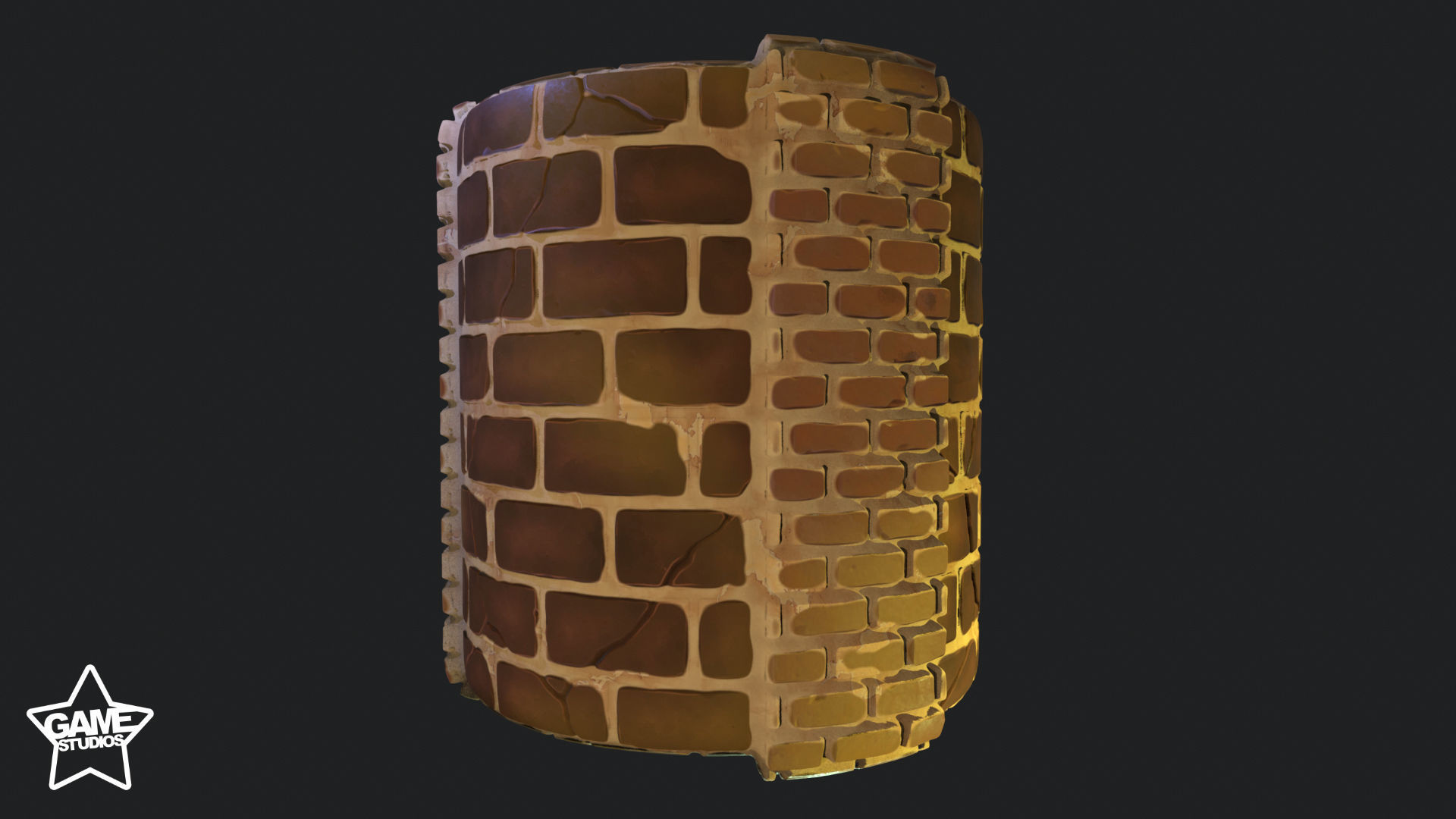 Stylized Desert Wall Material 01 Texture_5