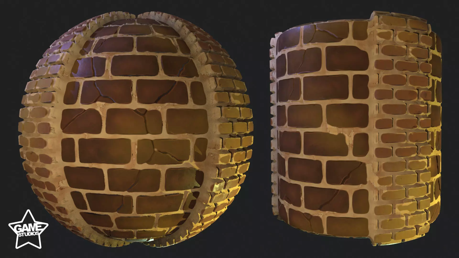 Stylized Desert Wall Material 01 Texture_0