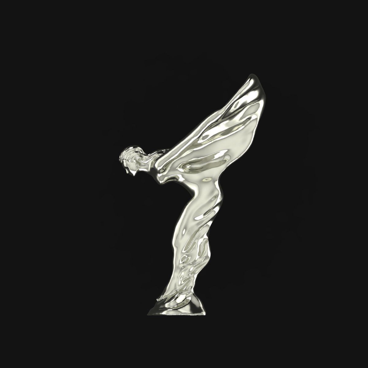 Rolls Royce logo 3D model_2