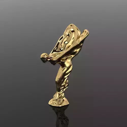 Rolls Royce logo 3D model