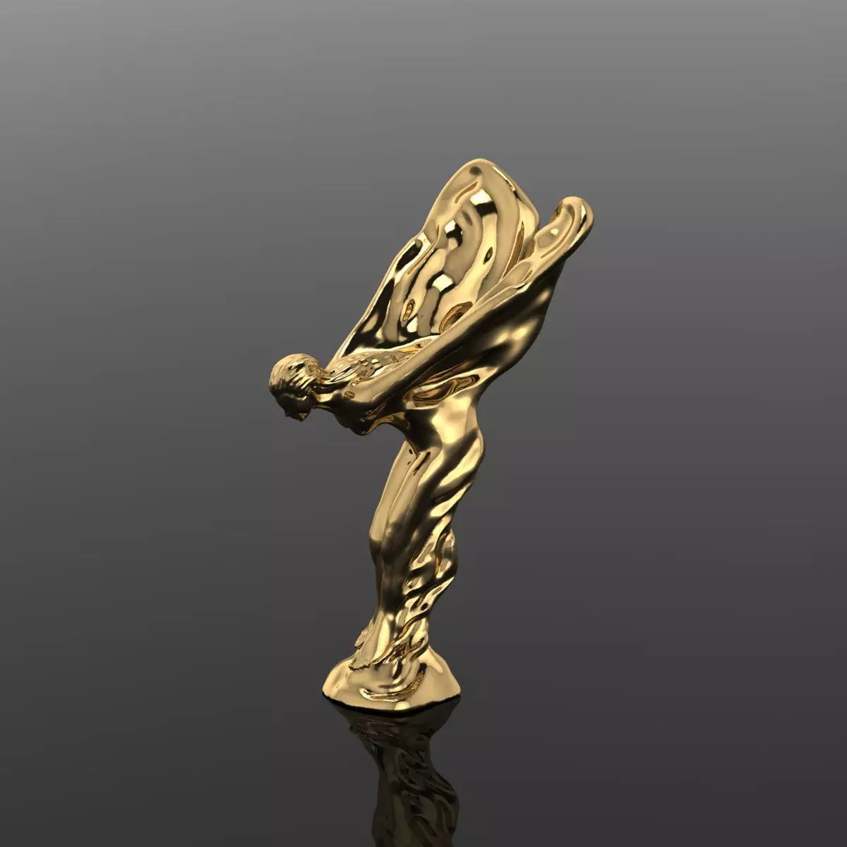 Rolls Royce logo 3D model_0