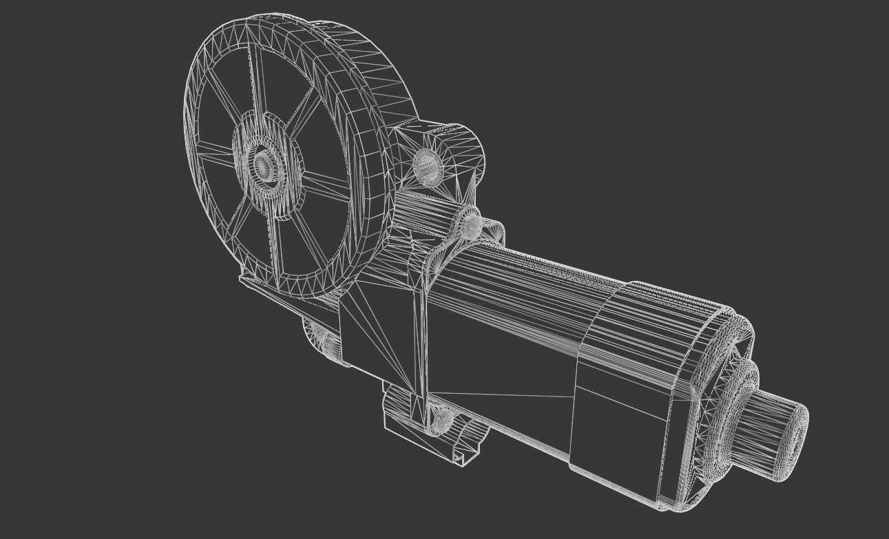 Dynamo power window 3D model_8