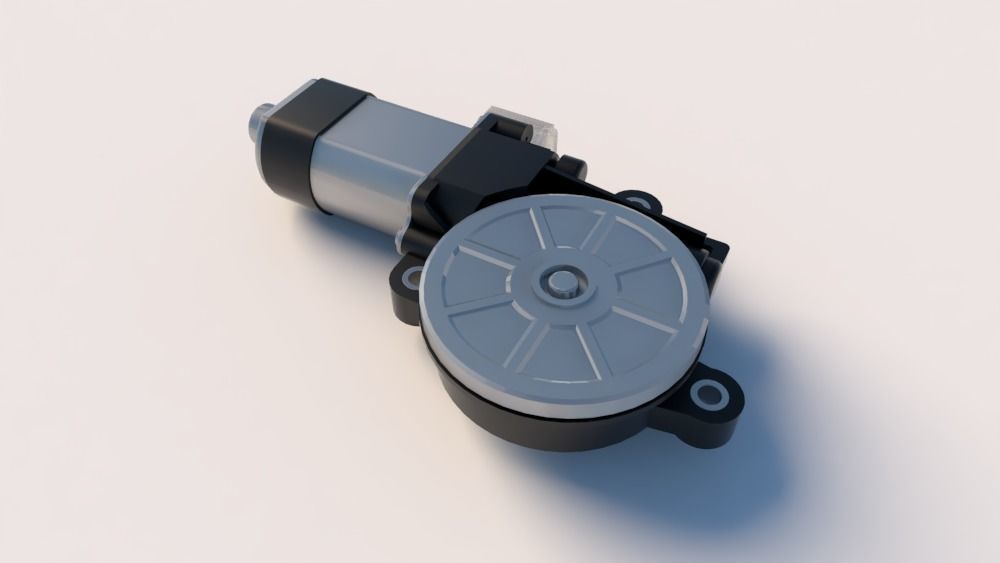 Dynamo power window 3D model_2